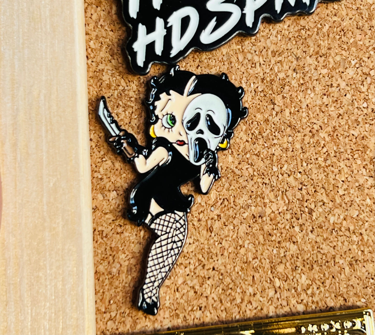 Betty Boop hat pin