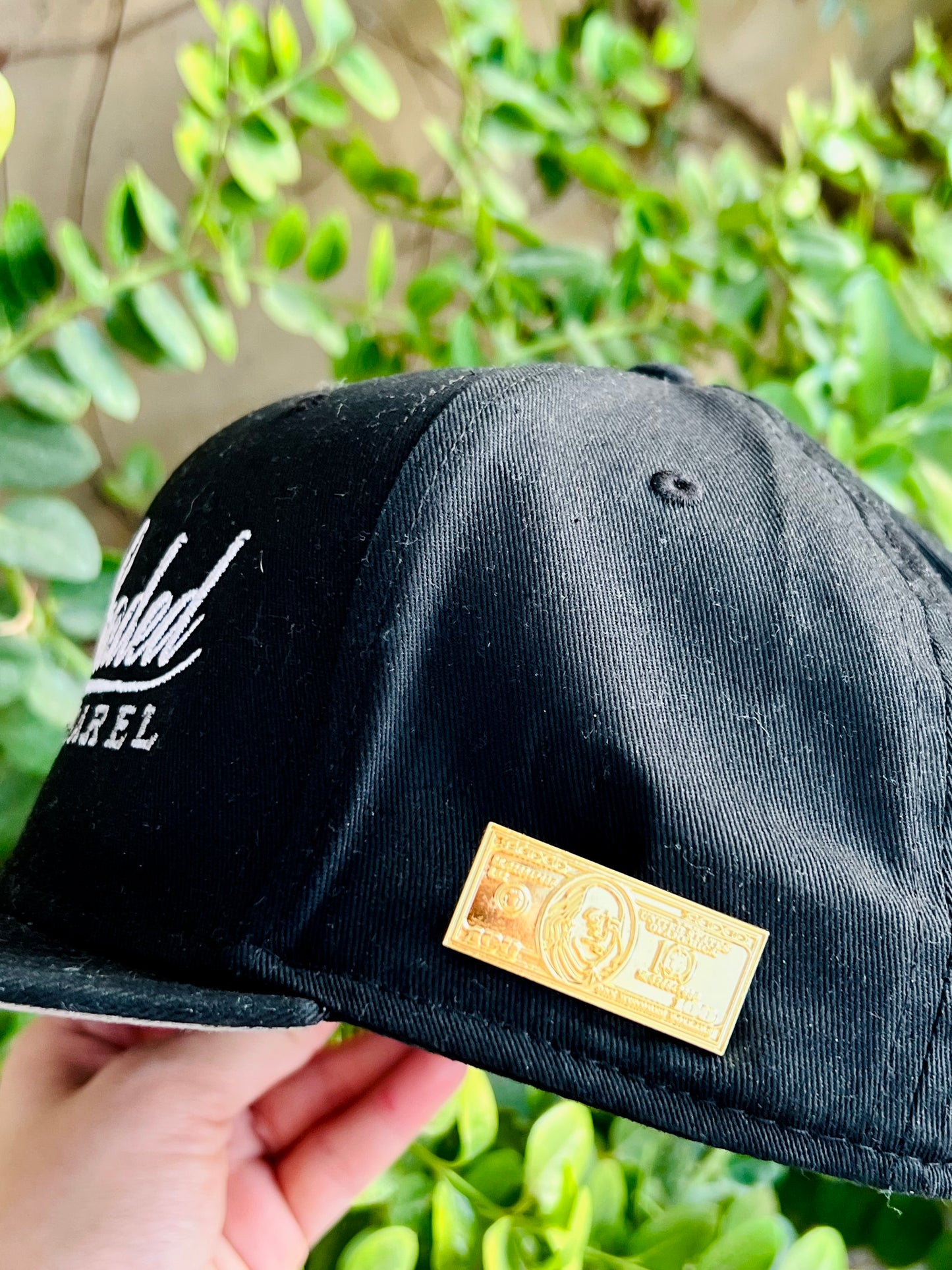 100 gold bill hat pin